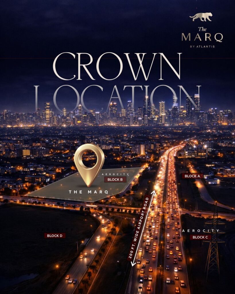 Atlantis THE MARQ Aerocity PR7 in Sector 82 , PR7 Airport Road for Sale | MohaliInvest