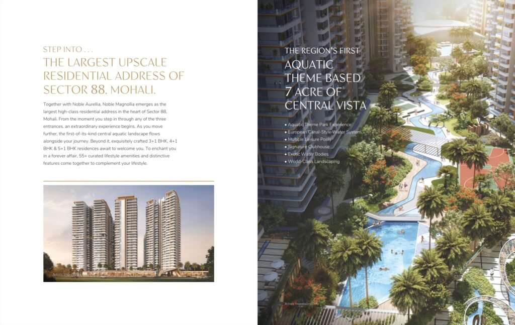 Noble Magnollia,Sector 88,Mohali in Sector 88, Mohali for Sale | MohaliInvest