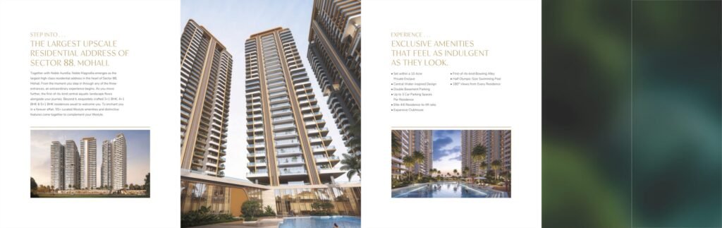 Noble Magnollia,Sector 88,Mohali in Sector 88, Mohali for Sale | MohaliInvest