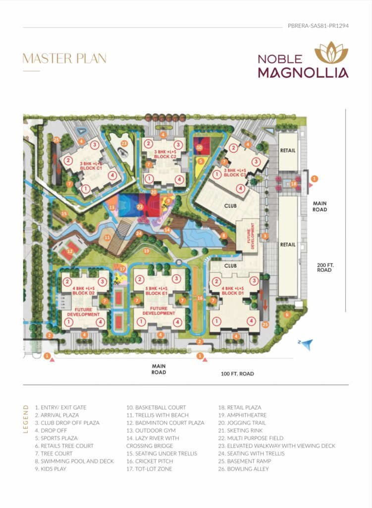 Noble Magnollia,Sector 88,Mohali in Sector 88, Mohali for Sale | MohaliInvest