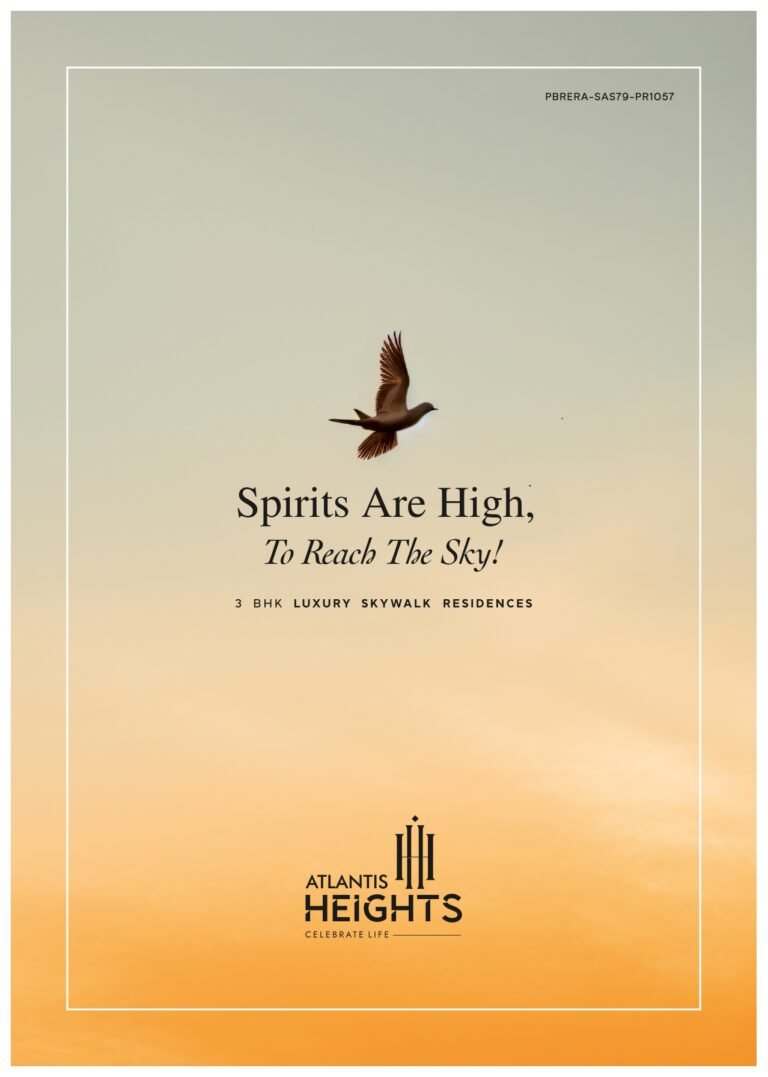 ATLANTIS HEIGHTS , ZIRAKPUR in High Ground Road , Zirakpur for Sale | MohaliInvest