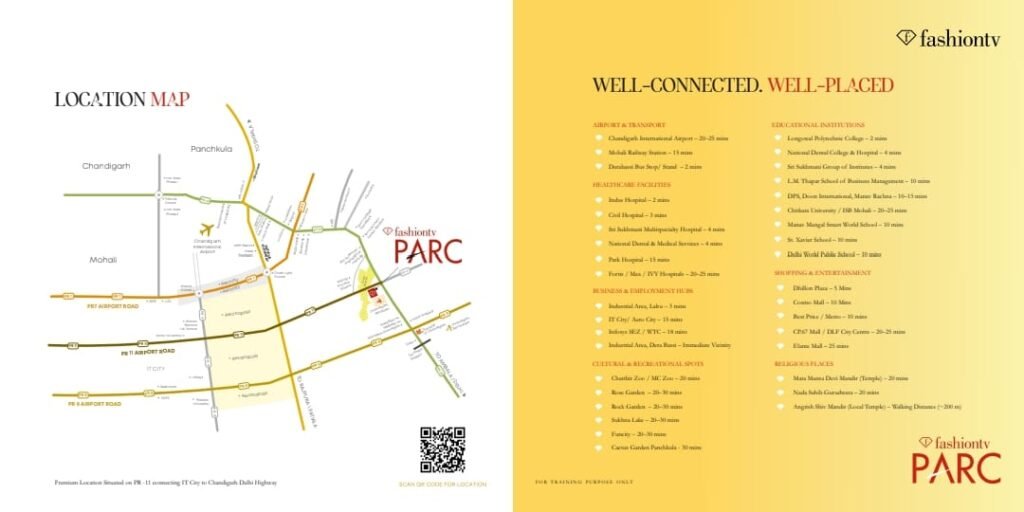 Vaneet Infra FashionTV PARC , Dera Bassi, Mohali in PR 11 Chandigarh Airport Road , Derra Bassi for Sale | MohaliInvest