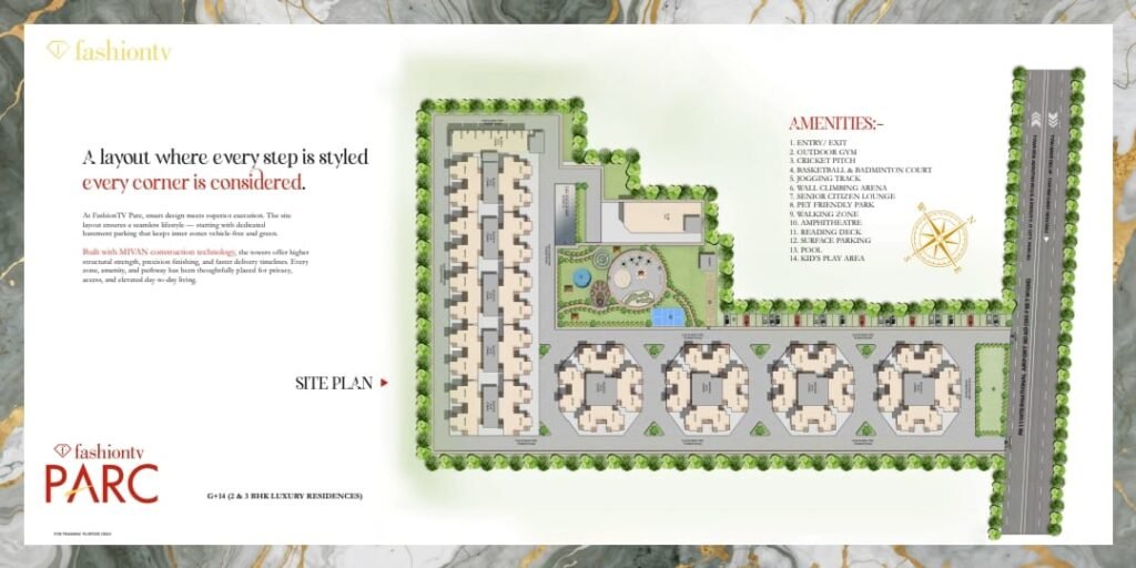 Vaneet Infra FashionTV PARC , Dera Bassi, Mohali in PR 11 Chandigarh Airport Road , Derra Bassi — Master Plan | MohaliInvest