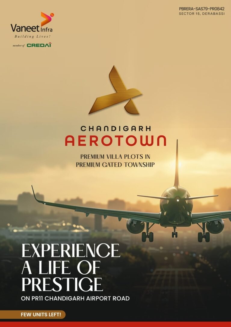 Vaneet Infra Chandigarh Aerotown , Sector 15, Dera Bassi in Sector 15, Dera Bassi , PR 11 ROAD for Sale | MohaliInvest